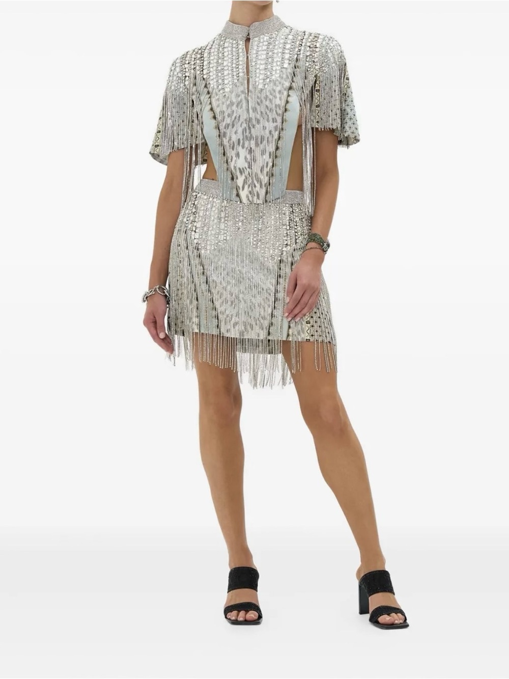 🩷 Camilla Beaded Fringed
Mini Skirt | Blue Mini Skirt
Sahara Starlet🩷 - Picture 2 of 15